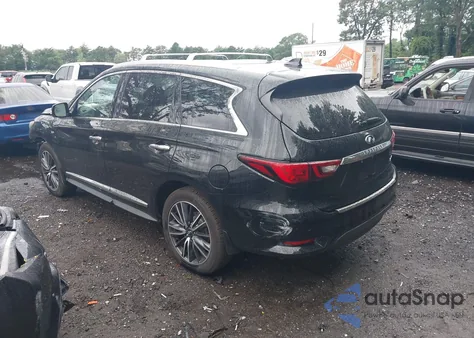 2020 Infiniti Qx60 Signature Edition Awd z USA, uszkodzony, nr VIN 5N1DL0MM3LC546683